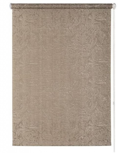 Мини ролета 61,5*175 Фрост (бежево-серый)
