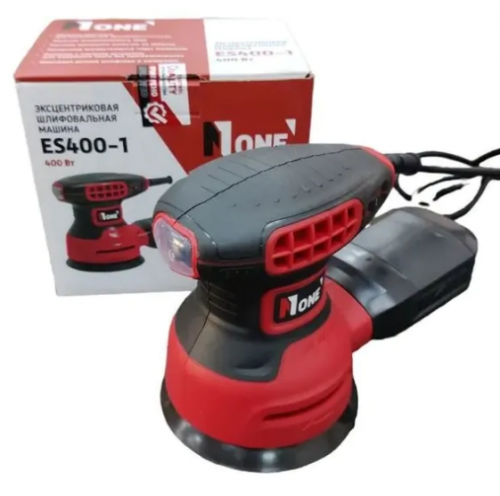 Эксцентриковая шлифовальная машина ES400-1 (125мм,рег.оборотов,400Вт)  №1